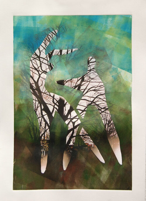 Dance, 2016. Digital etching monotype, 48cm X 33cm. Edition variable 10. Dance, 2016. Digital etching monotype, 48cm X 33cm. Edition variable 10.